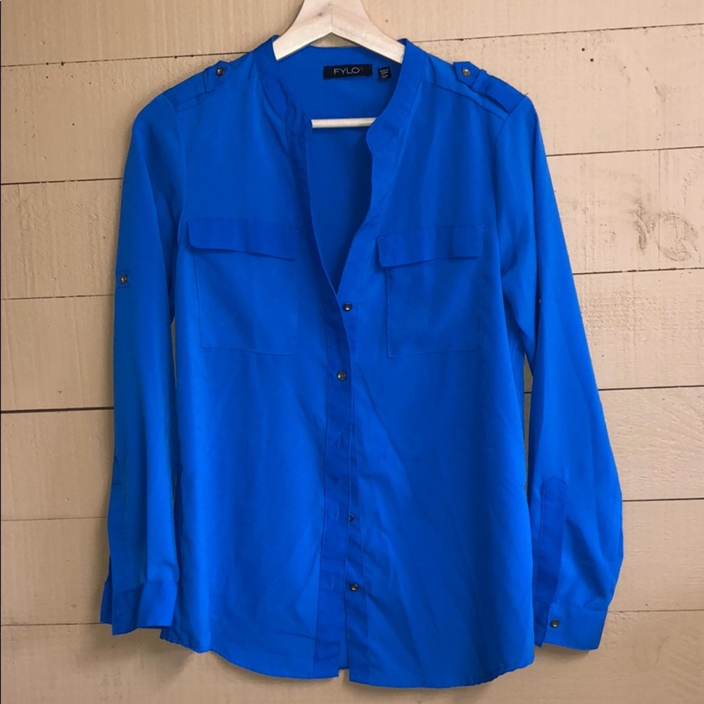 Long sleeve blouse